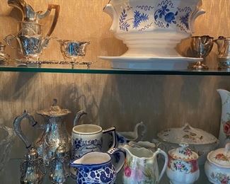 more porcelain and china...