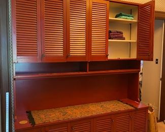 Large  cupboard. Not to wide...