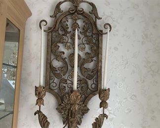 PAIR OF SCONCES