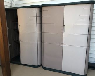 RUBBERMAID STORAGE SHEDS