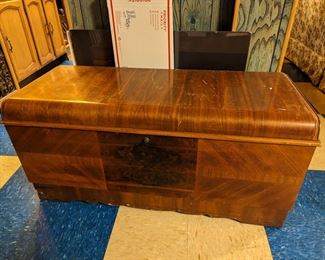 Lane cedar wood storage chest $80