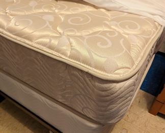 Twin bed, mattress, box spring & frame $70