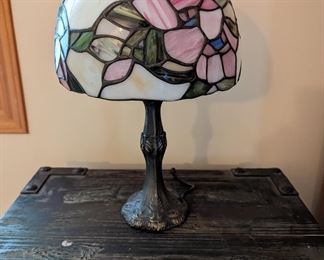 Tiffany Lamp 17" tall, 9.5" wide 
$100