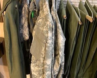 Vintage Military Fatigues.