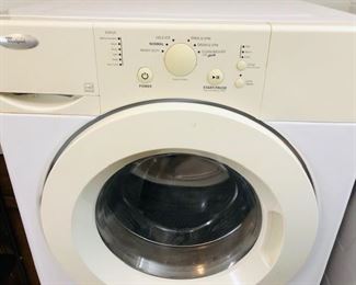 Whirlpool Heavy Duty Washer with Pedestal.