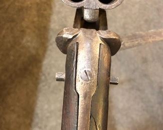 Ivor Johnson Double Barreled Shotgun.