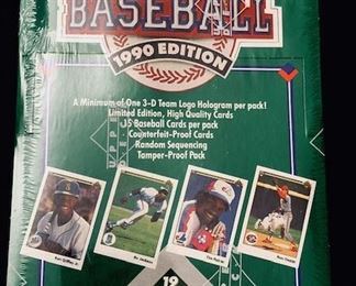1990 Upper Deck Baseball Trading Cards.