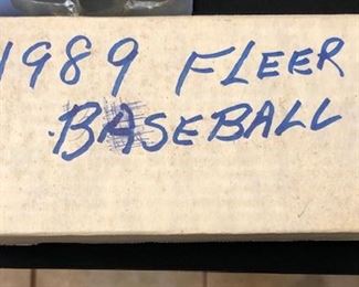 Complete Set 1989 Fleer Baseball Cards.