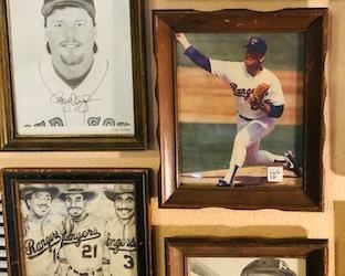 Signed Framed Sports Photos.