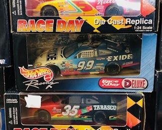 Diecast 1:24 NASCAR Replicas.