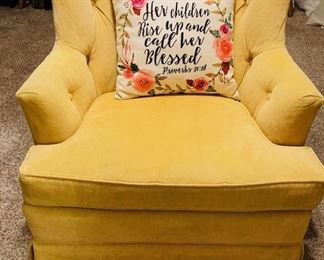 Vintage Swivel Rocker.