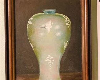Framed Vase Art.