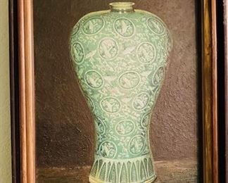 Framed Vase Art.