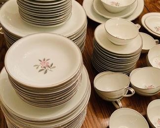 Vintage Noritake China Rosales 100 Pc. Set. Great Condition. No Cracks/Chips.