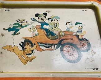 Vintage Mickey Mouse Disney Lap Tray