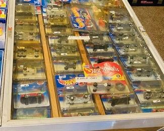 Entire Case Filled with Hot Wheels "Error" Cars.