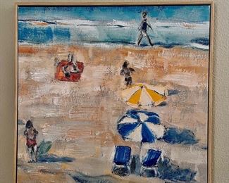 Beach Art on Canvas