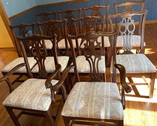 Ethan Alan 10 chairs