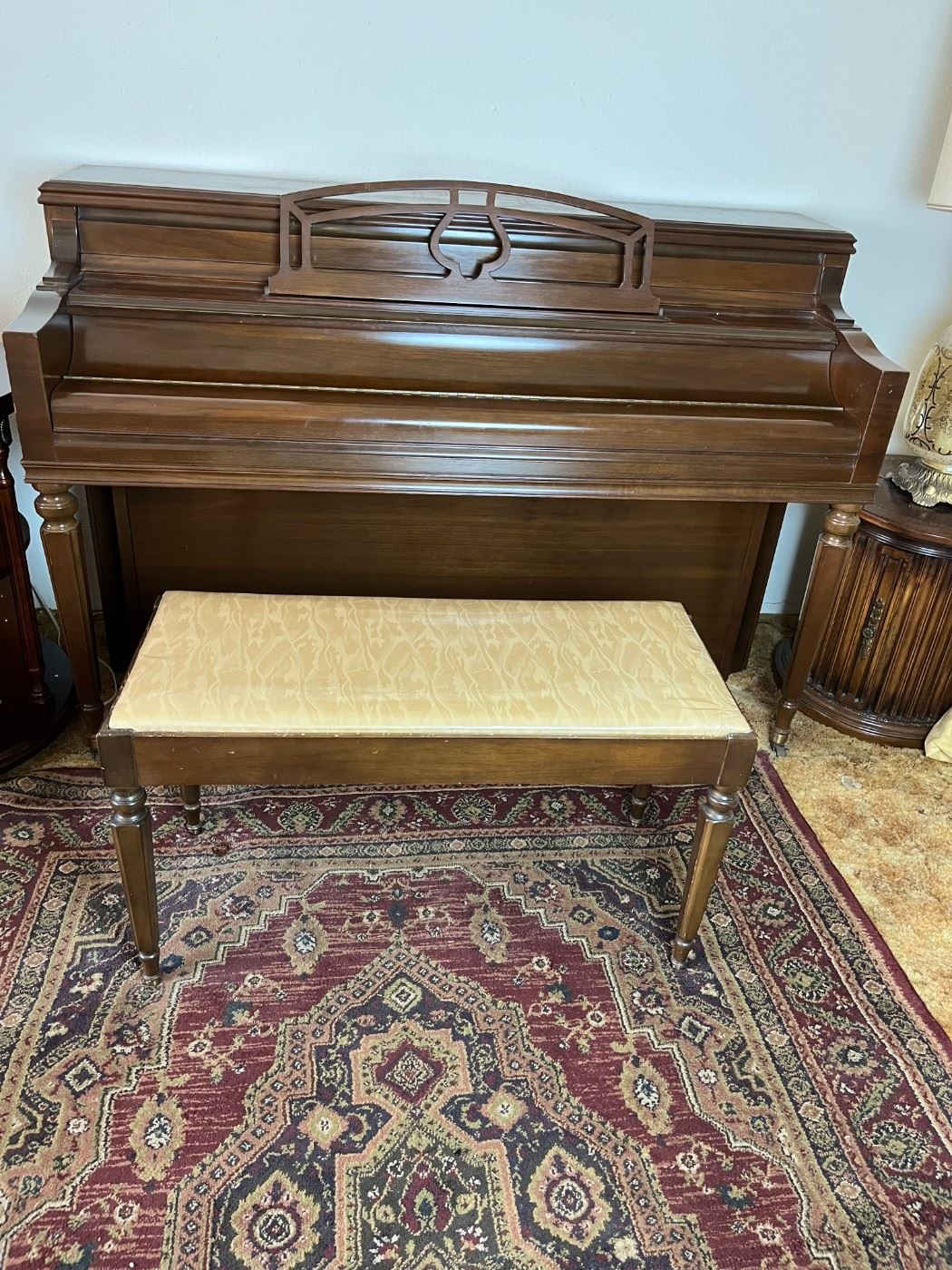 piano and duet bench