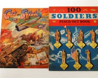 WWII Punch-Out Books