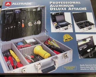 Aluminum Deluxe Attaché Tool Case
