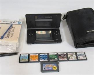 Nintendo DS Hand Held Game with (8) Games