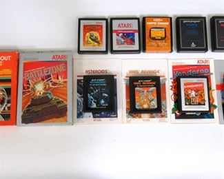Vintage Atari Video Games