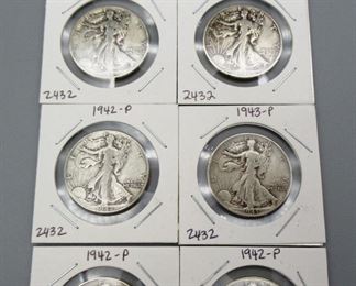 Walking Liberty Half Dollars