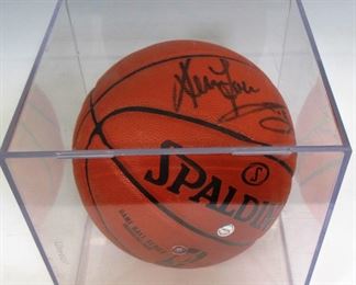 Signed Basketball