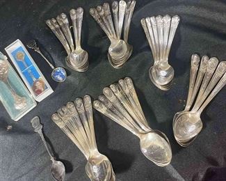 P008 Presidential Spoons And More