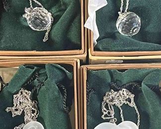 P015 Hallmark Little Gallery Crystal Necklaces