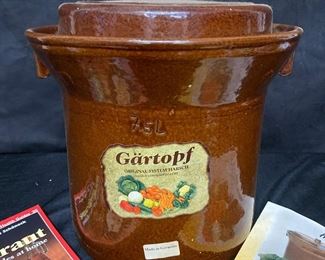 R016 Vintage Harsch Gartopf Fermentation Crock