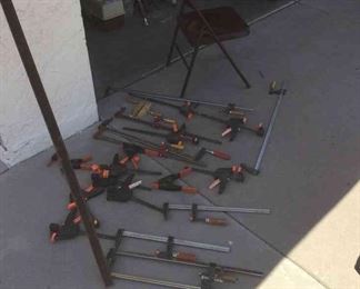 Black and Orange Clamps