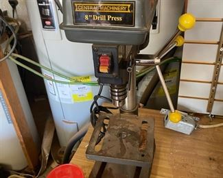 Central Machinery Eight Inch Drill Press