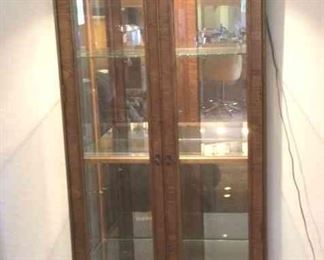 Lighted Curio Cabinet