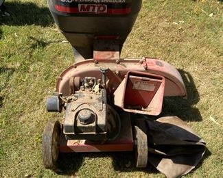 MTD Chipper And Shredder
