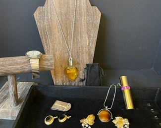 Perfume Bottle Necklace And More