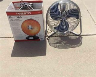 Presto Heat Dish Plus A Fan