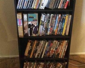 Shelf With Dvds