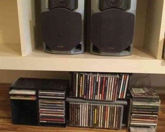 Teac Speakers And CDs