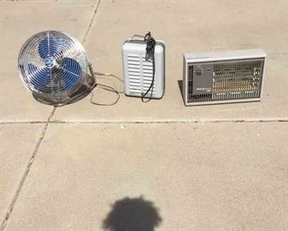 Two Heaters Meet A Fan