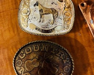 Belt buckles, and they are back in style and not just at the rodeo. 