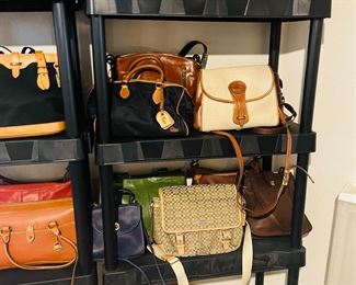 This section is all Coach and Dooney and Bourke