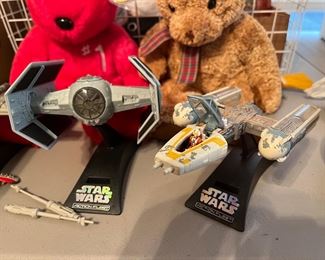Vintage Star Wars toys.