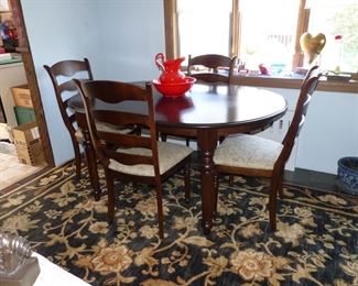 Dining table with 4 chairs