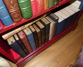 Franklin Library leather bound books