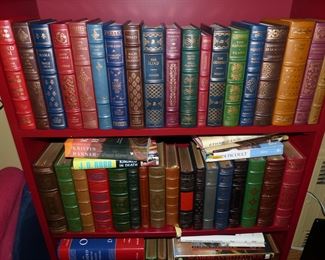 Franklin Library leather bound books
