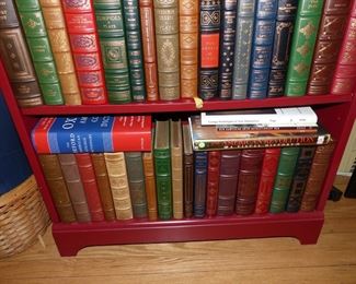 Franklin Library leather bound books