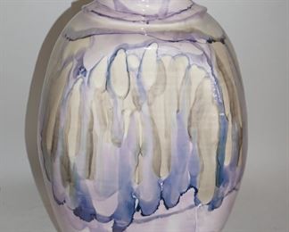 post moden pottery lamp