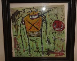 Great post modern Grafitti art pating